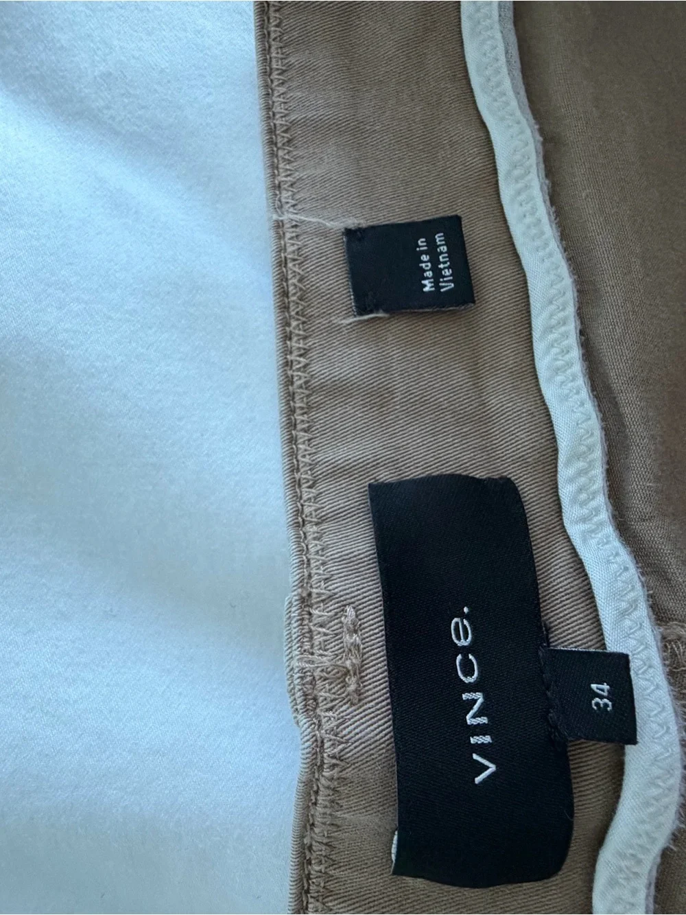 Vince Dylan Slim 5 pocket stretch cotton pant
